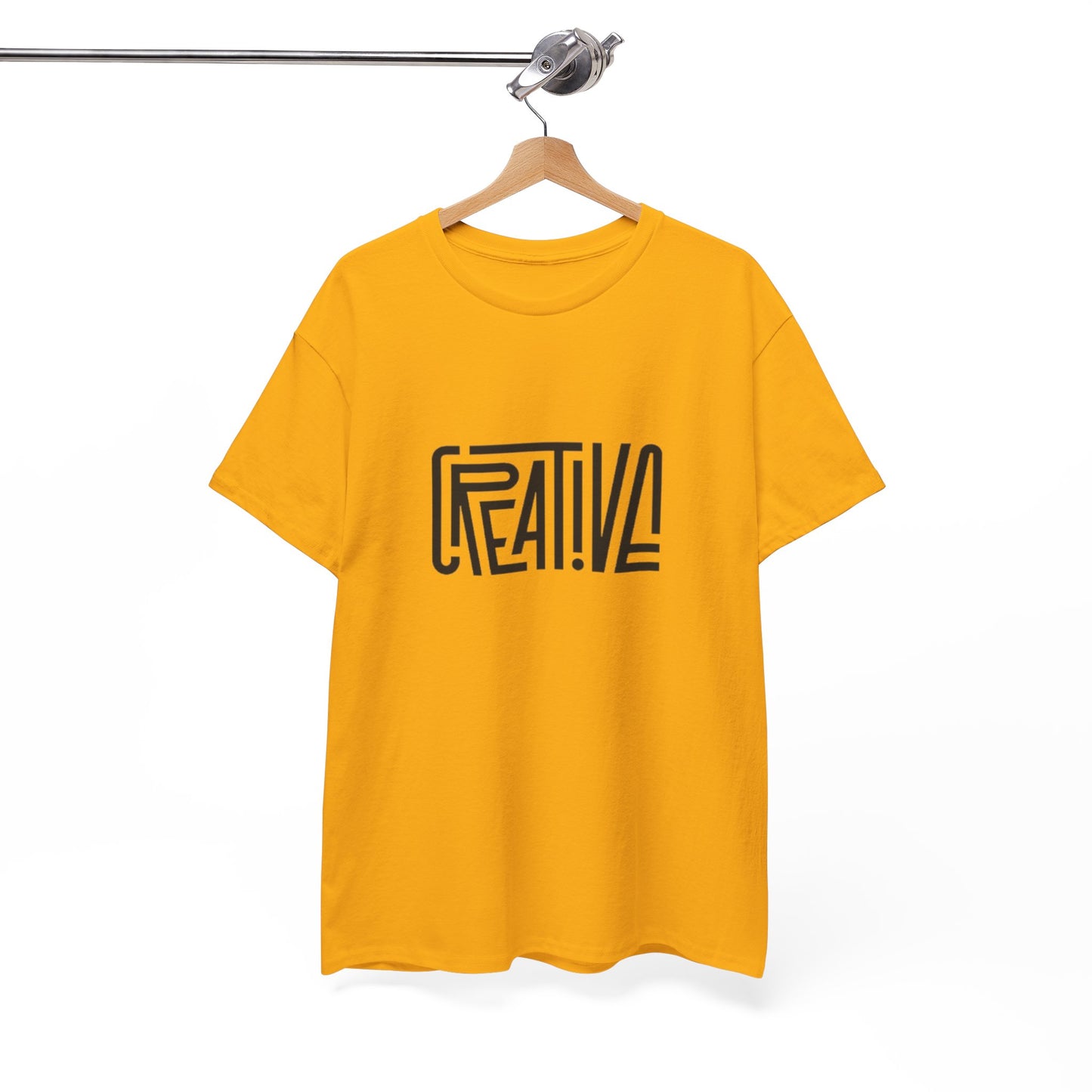 Creative Vibes Heavy Cotton Tee, Artistic T-Shirt for Creatives, Gift for Artists, Daily Wear, Inspiration Tee