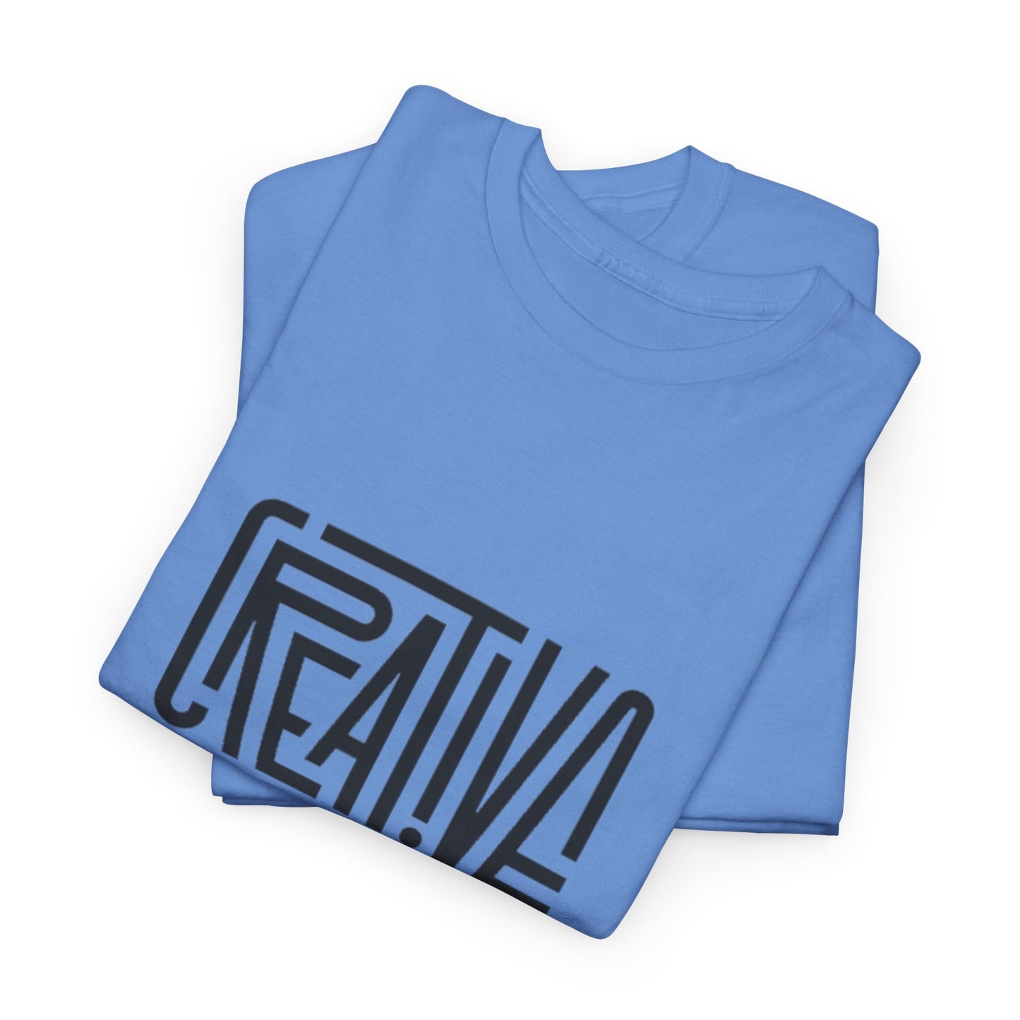 Creative Vibes Heavy Cotton Tee, Artistic T-Shirt for Creatives, Gift for Artists, Daily Wear, Inspiration Tee