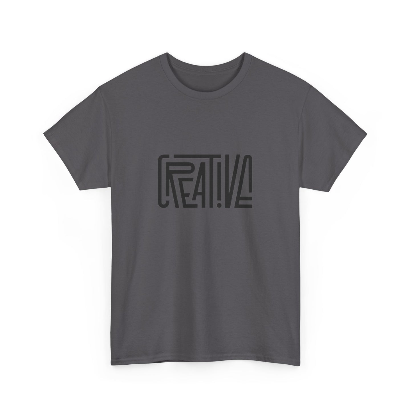 Creative Vibes Heavy Cotton Tee, Artistic T-Shirt for Creatives, Gift for Artists, Daily Wear, Inspiration Tee
