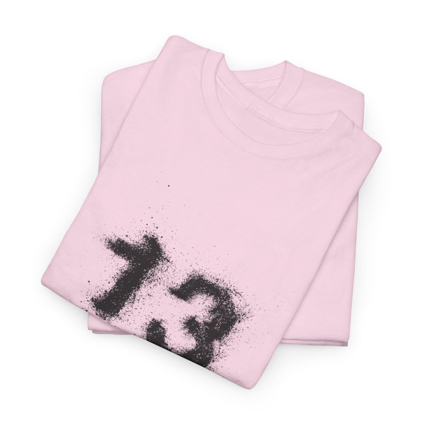 Heavy Cotton Tee with Graphic 13 - Trendy Streetwear, Casual Wear, Gift for Fans, Halloween Apparel, Unique Graphic Tee