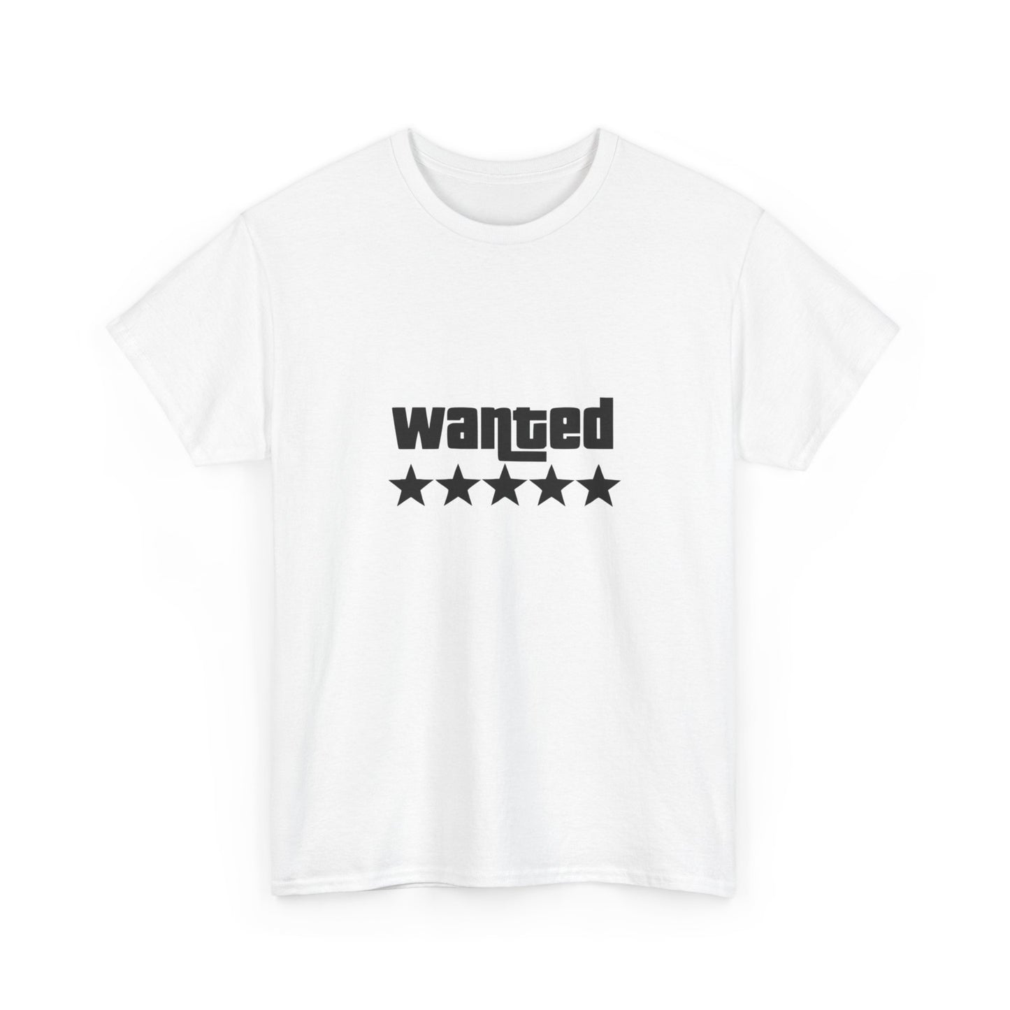 Wanted Style Unisex Heavy Cotton Tee - Trendy Graphic Tee for Casual Wear, Gift for Birthdays, Statement Shirt, Vintage Style Top,