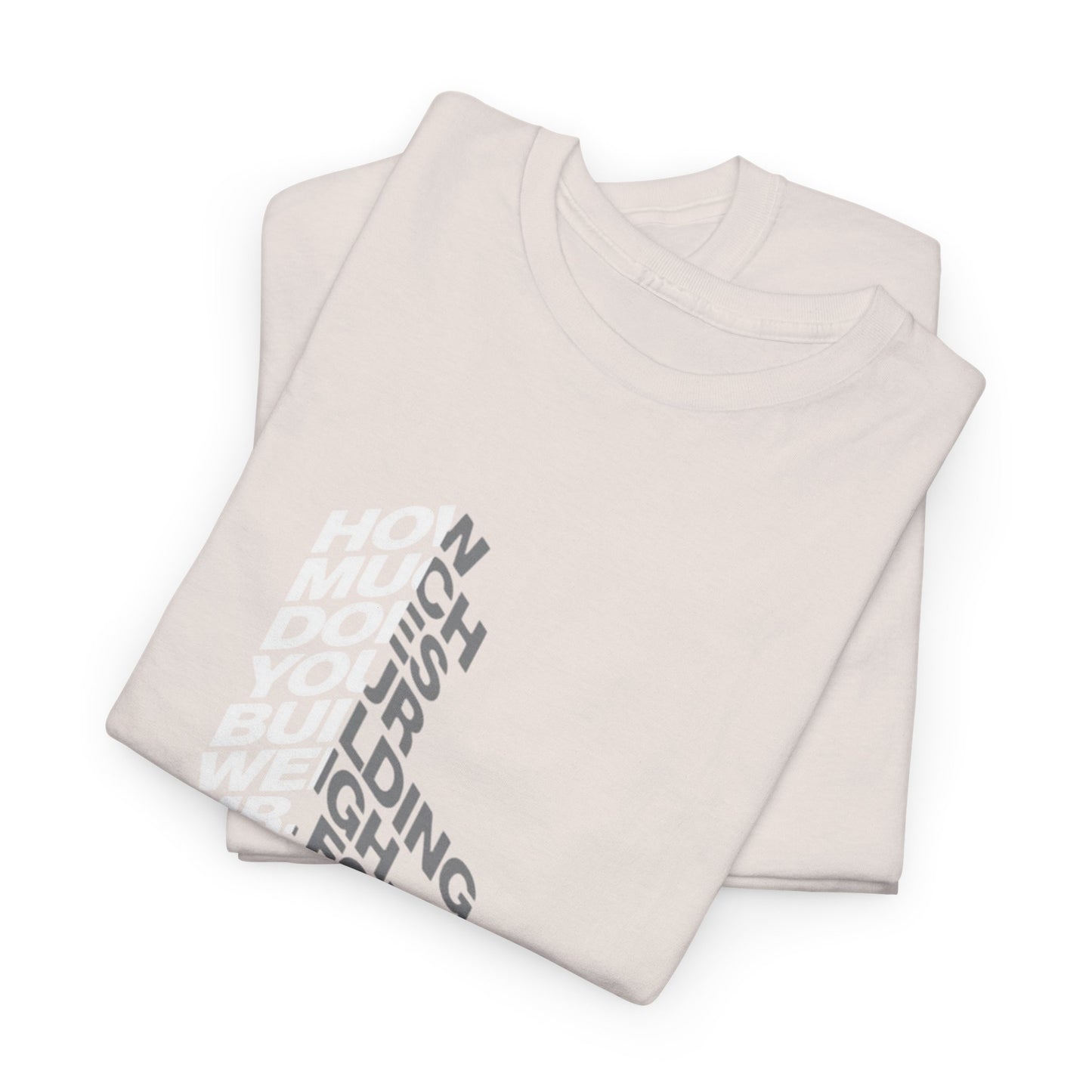 Creative Quote Heavy Cotton Tee | Graphic T-Shirt, Casual Wear, Unique Gift, Everyday Fashion, Statement Piece