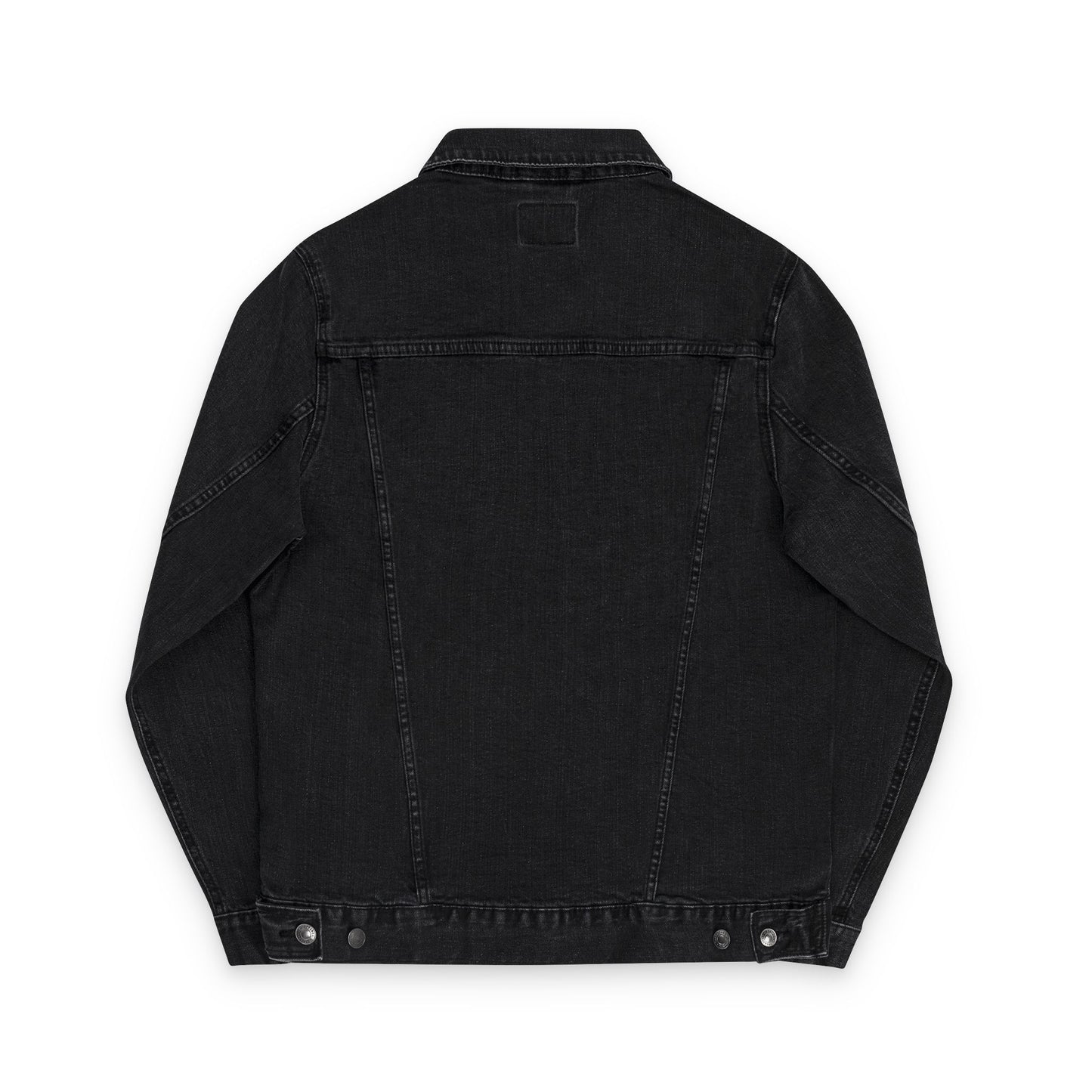 Trendy Denim Jacket with Custom Embroidery, Perfect for Casual Outings, Birthdays, Gifts, Everyday Wear, Fall Fashion