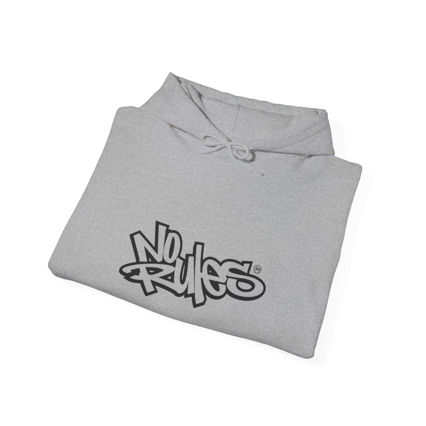 Urban Graffiti Hoodie, Comfortable Streetwear, No Rules Sweatshirt, Perfect for Casual Wear, Cozy Gift for Teens