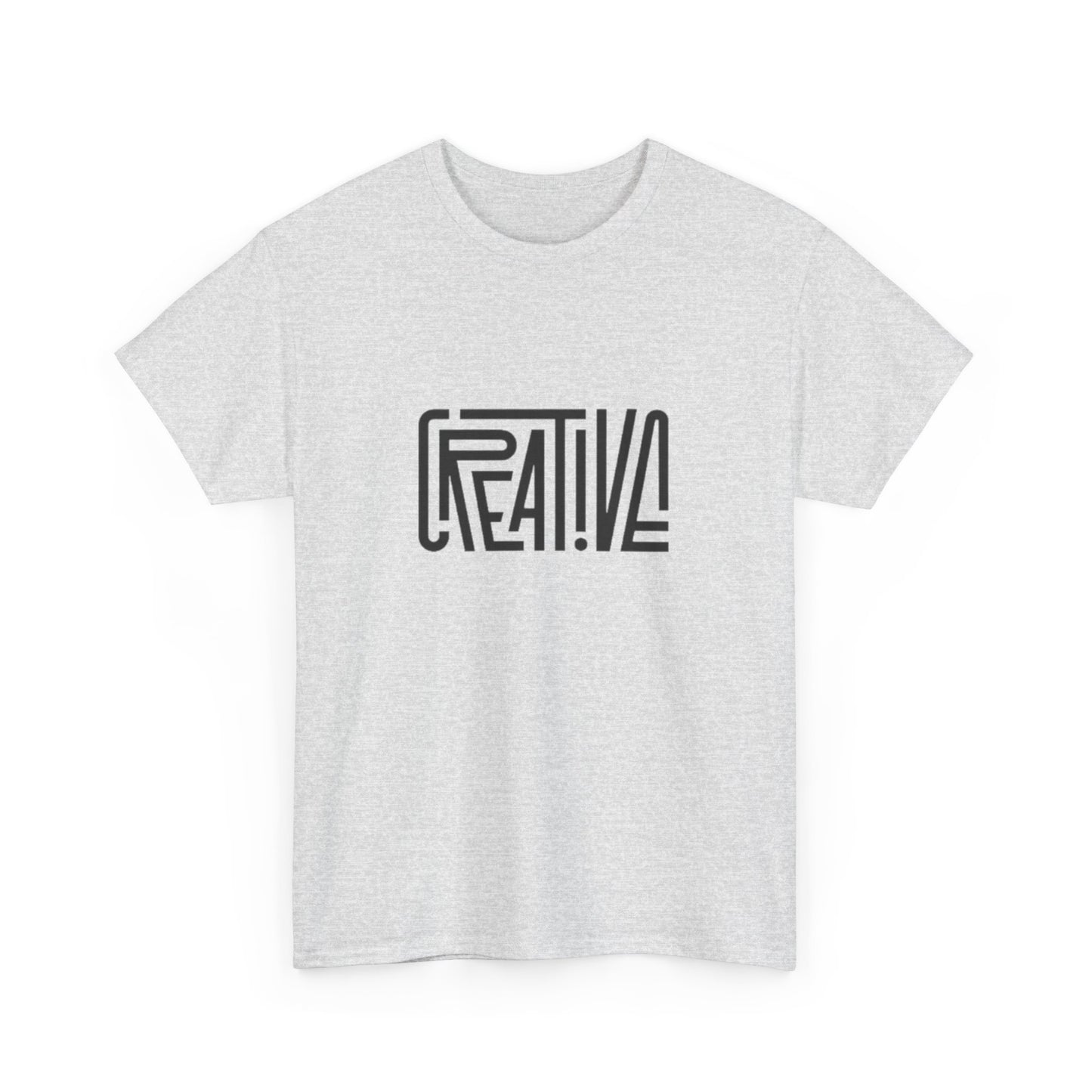 Creative Vibes Heavy Cotton Tee, Artistic T-Shirt for Creatives, Gift for Artists, Daily Wear, Inspiration Tee
