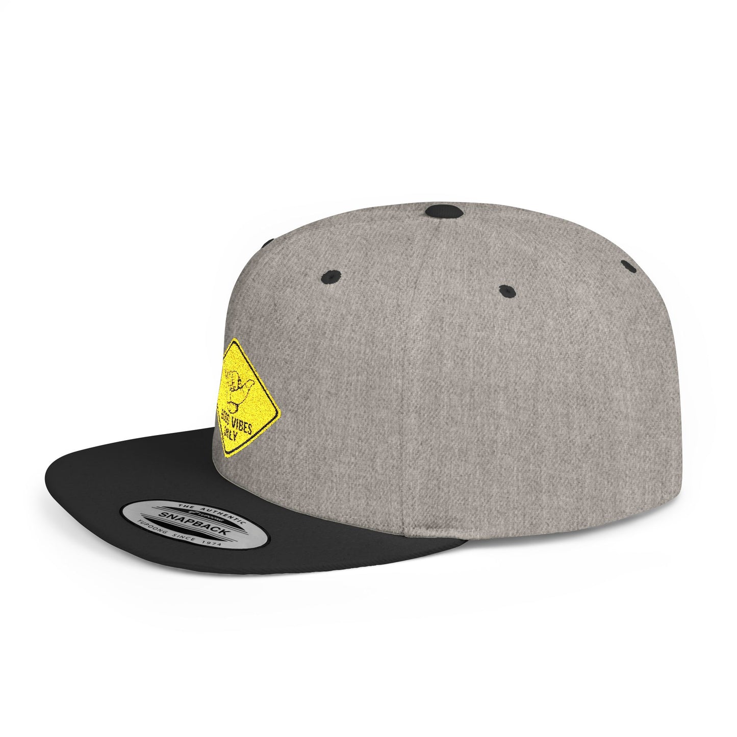 Stylish Flat Bill Snapback Cap - Perfect for Casual Outings, Festivals, and Everyday Wear, Unisex Hat, Trendy Gift Idea