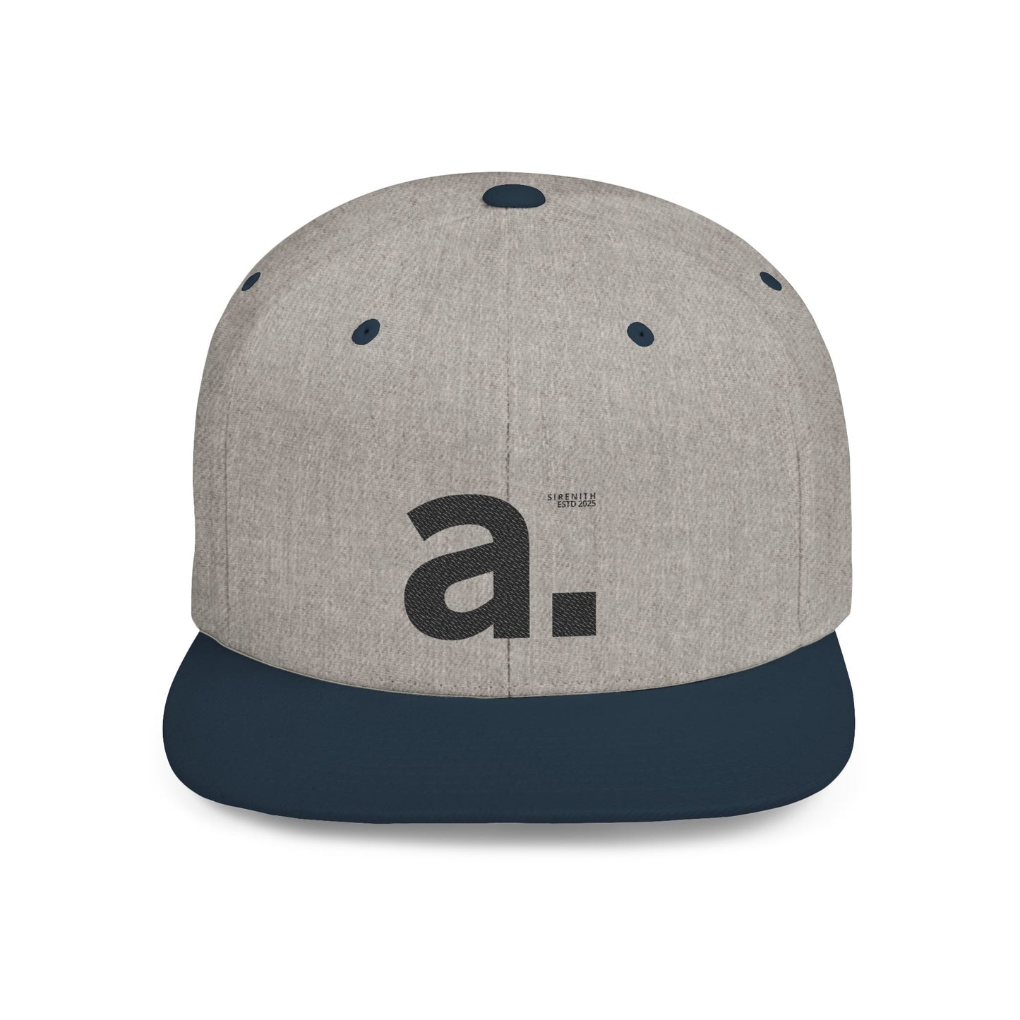 Minimalist Flat Bill Snapback Cap, Casual Style Hat for Everyday Wear, Urban Fashion, Gift for Him or Her, Perfect for Festivals,