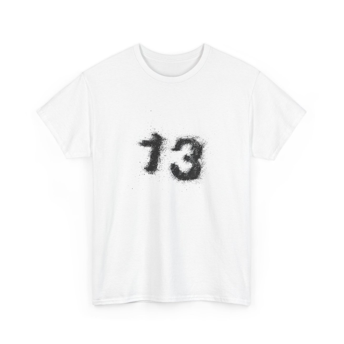 Heavy Cotton Tee with Graphic 13 - Trendy Streetwear, Casual Wear, Gift for Fans, Halloween Apparel, Unique Graphic Tee