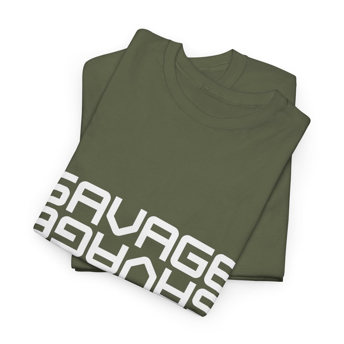 Savage Graphic Heavy Cotton Tee | Casual Streetwear, Motivational Wear, Birthday Gift, Trendy Apparel, Self-Expression T-Shirt