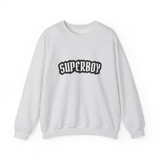 Superboy Unisex Heavy Blend Sweatshirt, Cozy Gift for Teens, Perfect for Casual Outfits, Great for Birthdays, Youth Sweatshirt, Trendy Wear