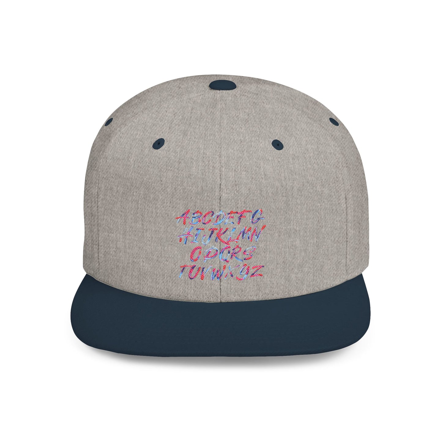 Trendy Flat Bill Snapback Hat, Casual Streetwear Cap, Hip Hop Accessory, Unisex Headwear, Perfect for Festivals and Everyday Style
