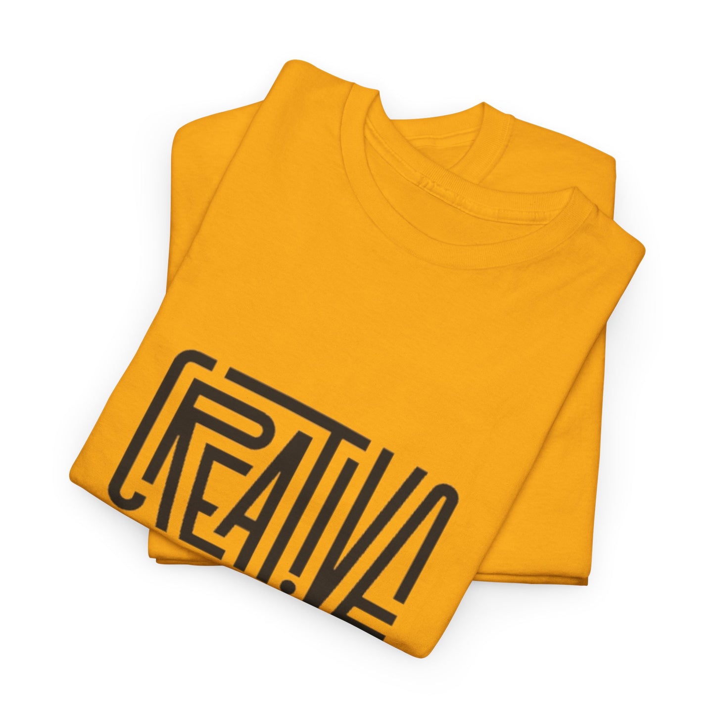 Creative Vibes Heavy Cotton Tee, Artistic T-Shirt for Creatives, Gift for Artists, Daily Wear, Inspiration Tee
