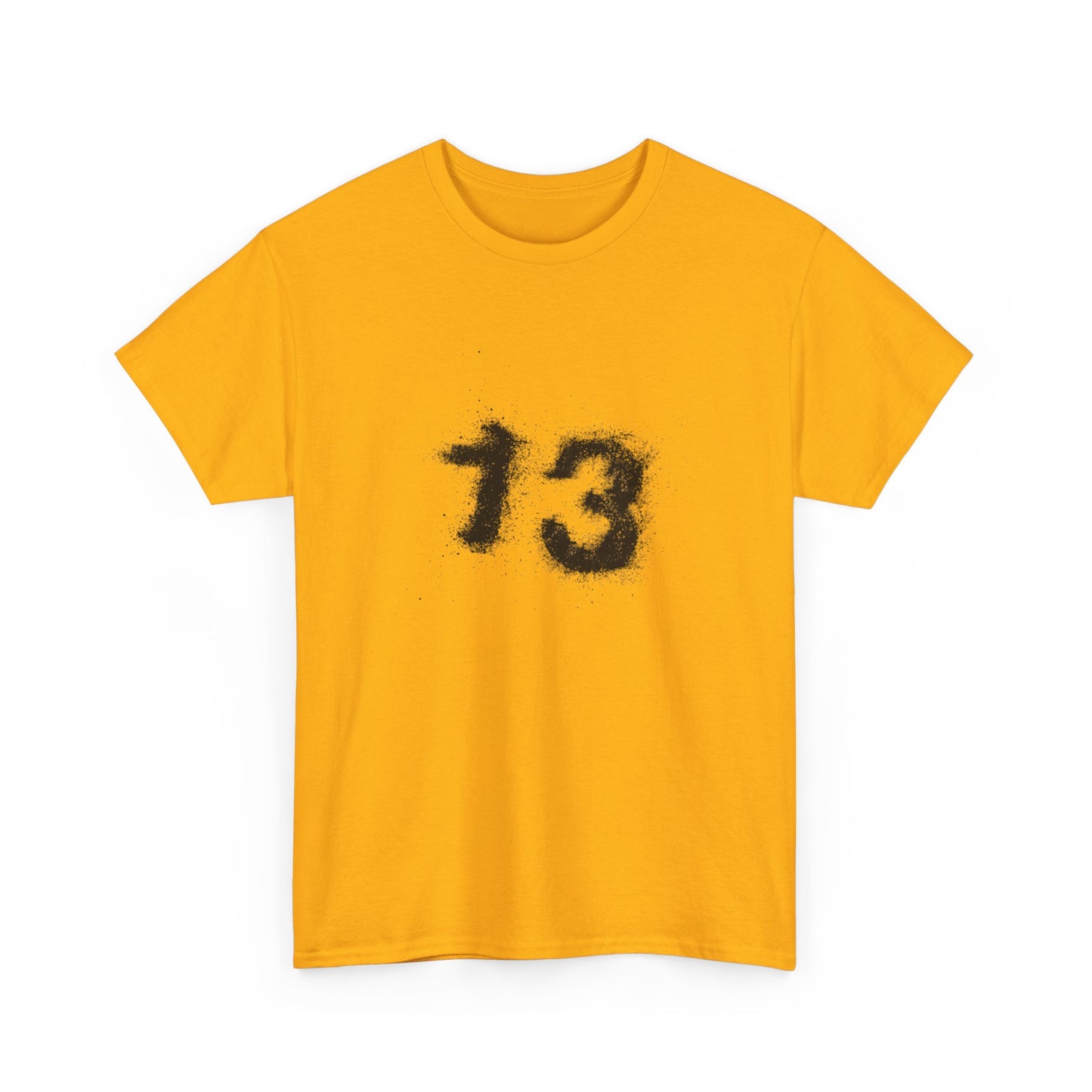 Heavy Cotton Tee with Graphic 13 - Trendy Streetwear, Casual Wear, Gift for Fans, Halloween Apparel, Unique Graphic Tee