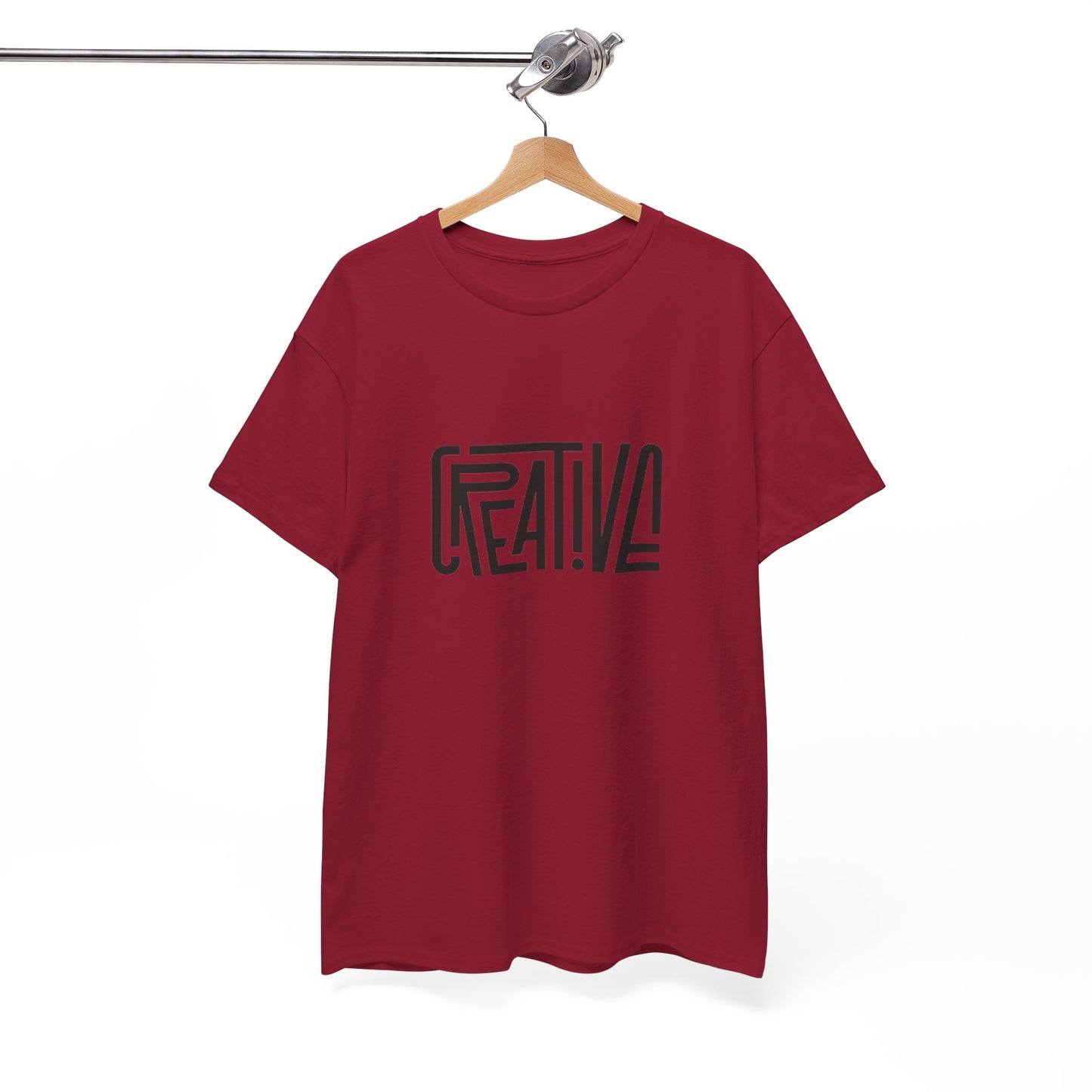 Creative Vibes Heavy Cotton Tee, Artistic T-Shirt for Creatives, Gift for Artists, Daily Wear, Inspiration Tee