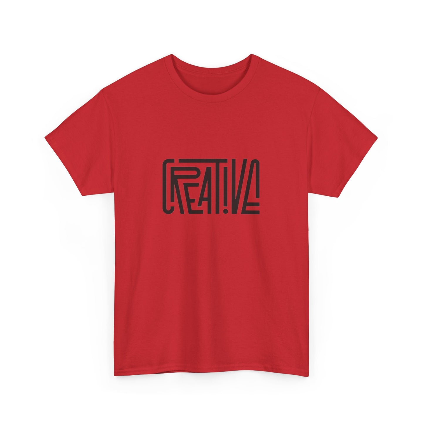 Creative Vibes Heavy Cotton Tee, Artistic T-Shirt for Creatives, Gift for Artists, Daily Wear, Inspiration Tee