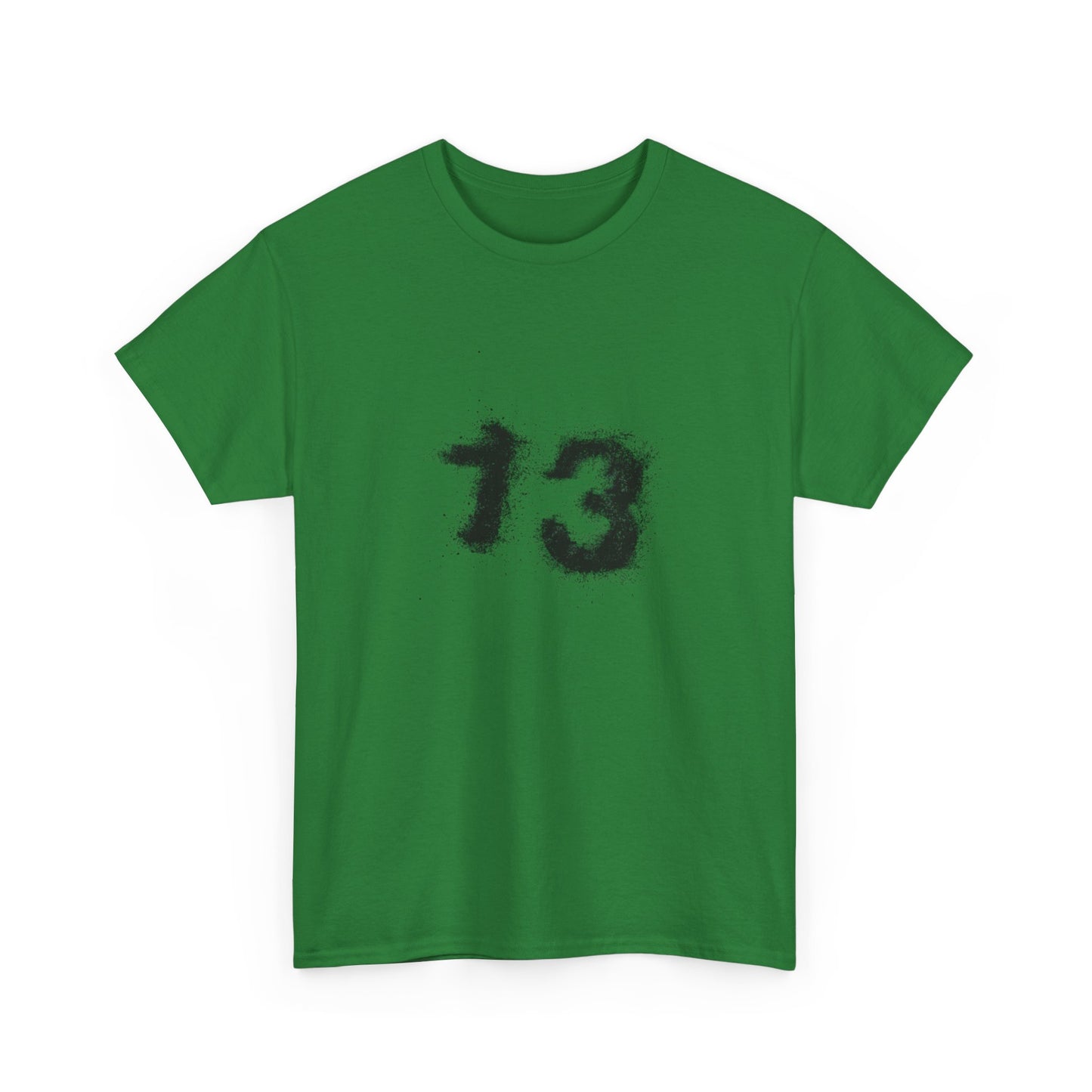 Heavy Cotton Tee with Graphic 13 - Trendy Streetwear, Casual Wear, Gift for Fans, Halloween Apparel, Unique Graphic Tee