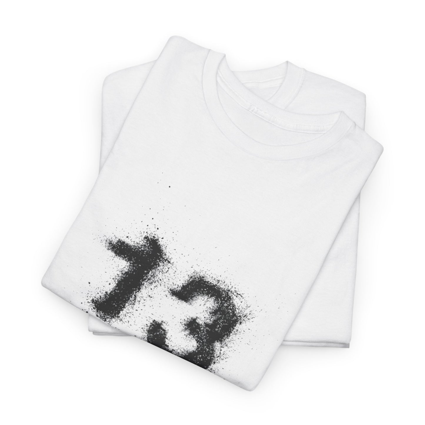 Heavy Cotton Tee with Graphic 13 - Trendy Streetwear, Casual Wear, Gift for Fans, Halloween Apparel, Unique Graphic Tee