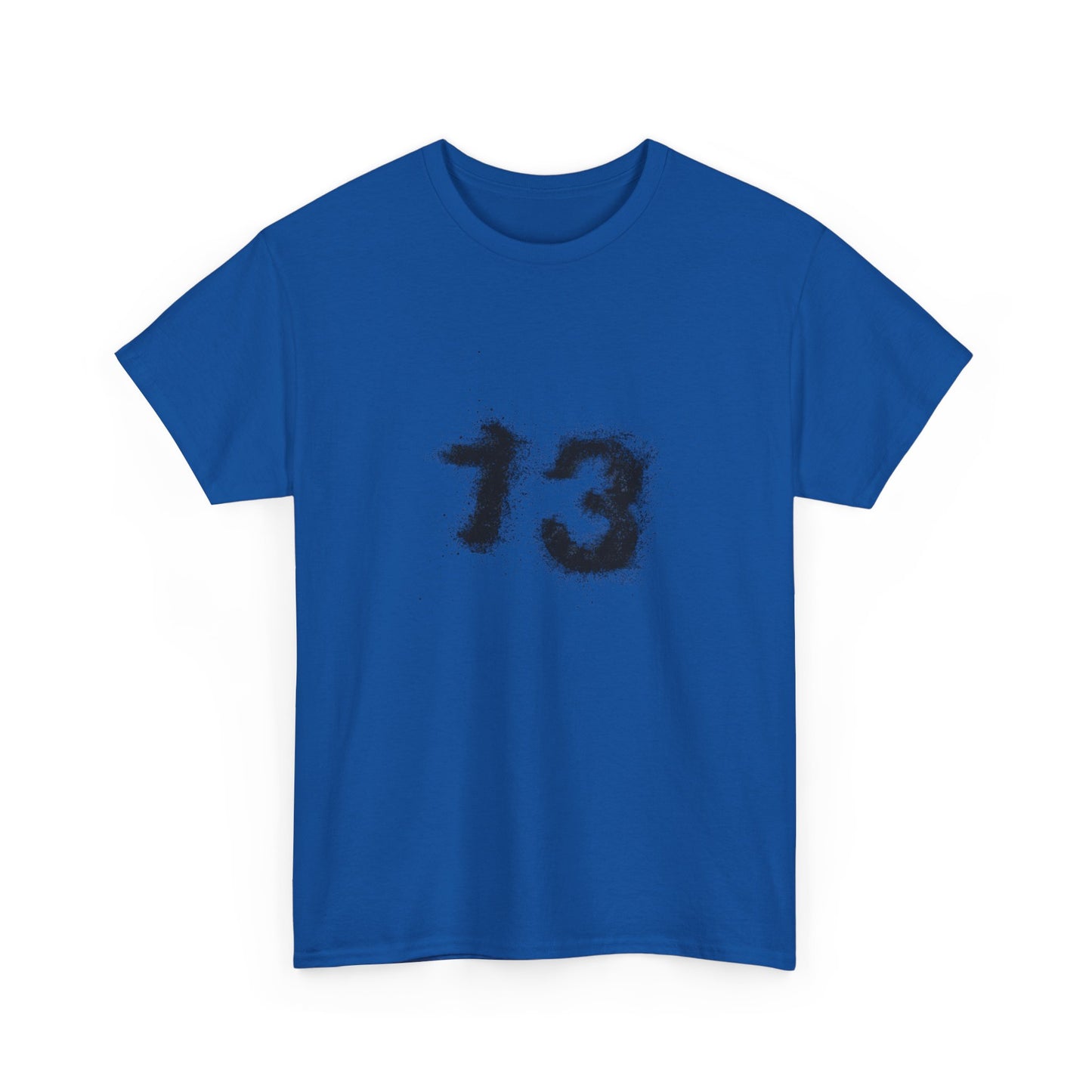 Heavy Cotton Tee with Graphic 13 - Trendy Streetwear, Casual Wear, Gift for Fans, Halloween Apparel, Unique Graphic Tee
