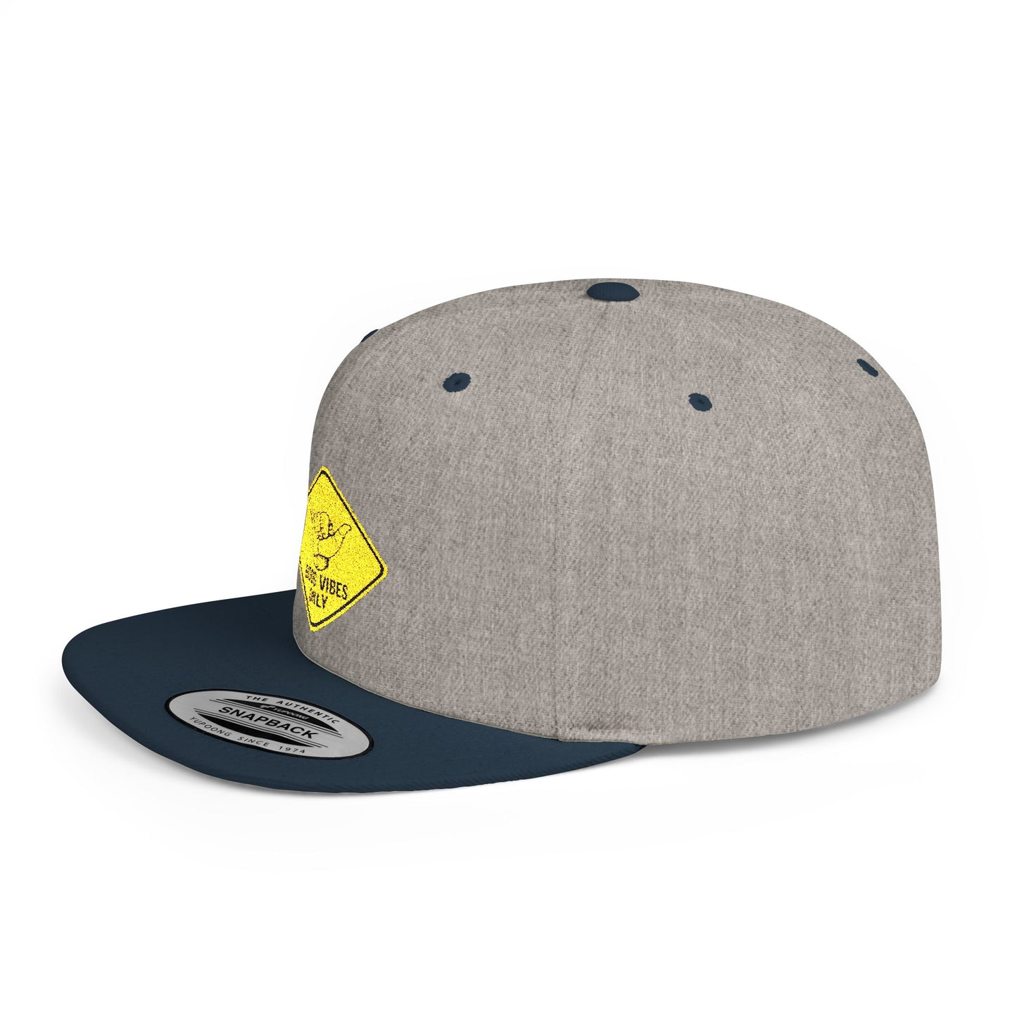 Stylish Flat Bill Snapback Cap - Perfect for Casual Outings, Festivals, and Everyday Wear, Unisex Hat, Trendy Gift Idea