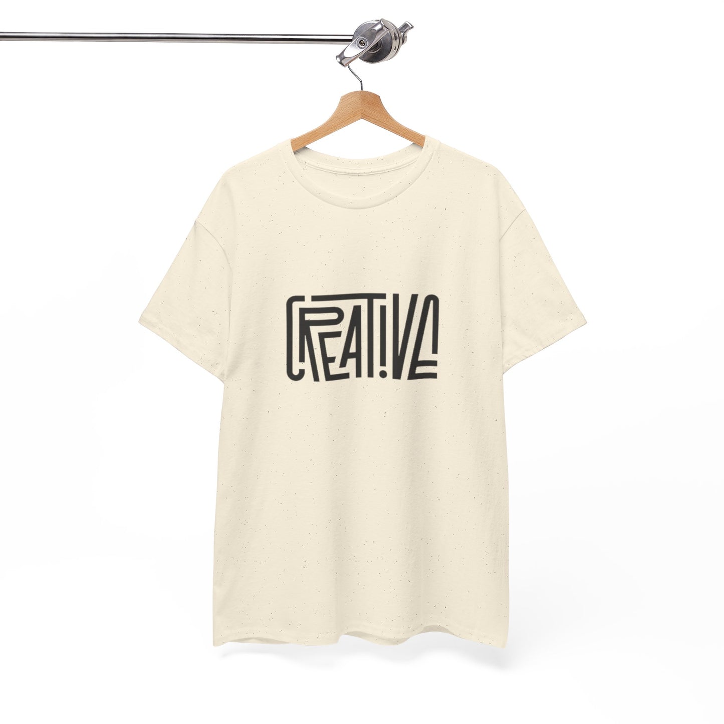 Creative Vibes Heavy Cotton Tee, Artistic T-Shirt for Creatives, Gift for Artists, Daily Wear, Inspiration Tee