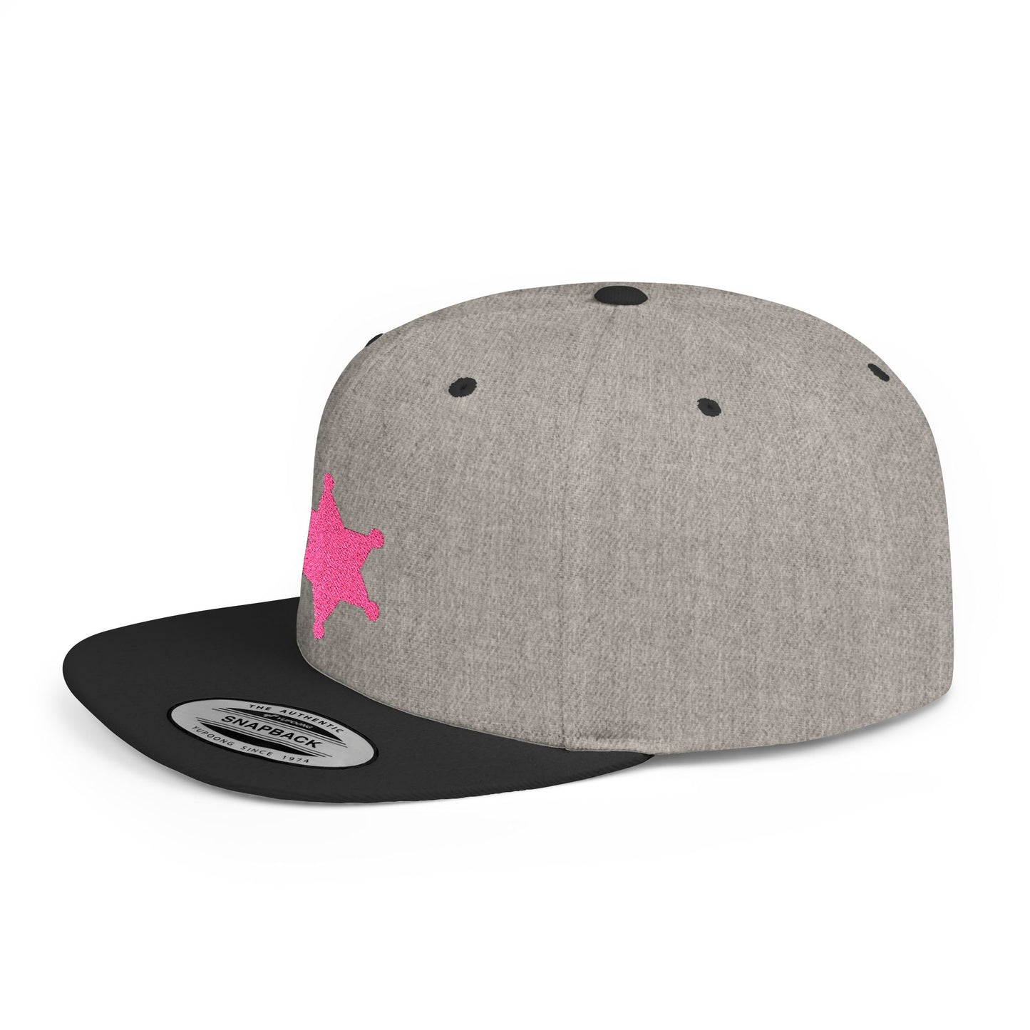 Stylish Flat Bill Snapback Hat, Trendy Cap for Everyday Wear, Perfect Gift for Sports Lovers, Casual Streetwear, Fun Fashion Accessory