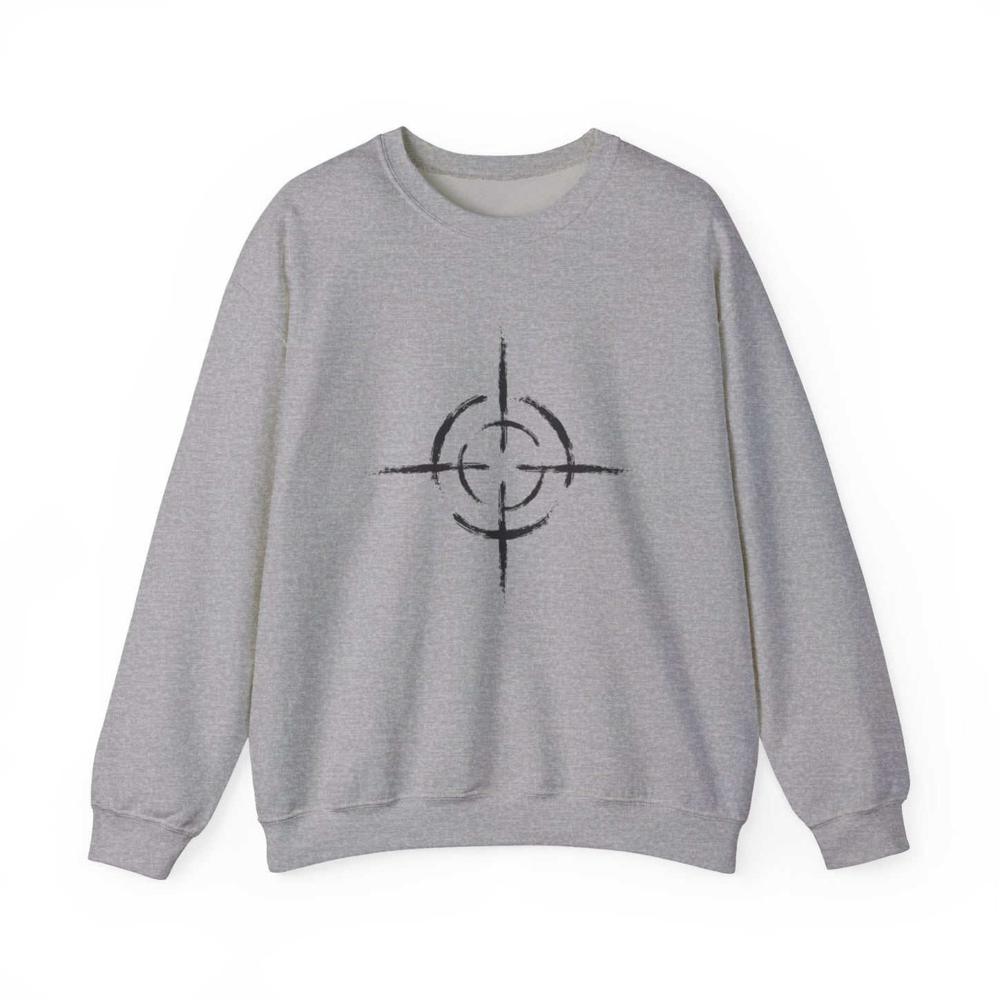 Target Design Unisex Sweatshirt with Comfort and Style