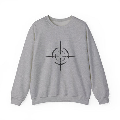 Target Design Unisex Sweatshirt with Comfort and Style