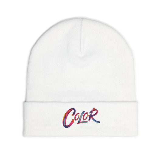 Colorful Embroidered Knit Beanie | Trendy Winter Accessory, Gift for Friends, Cozy Hat for All Seasons, Stylish Beanie for Outdoor Fun