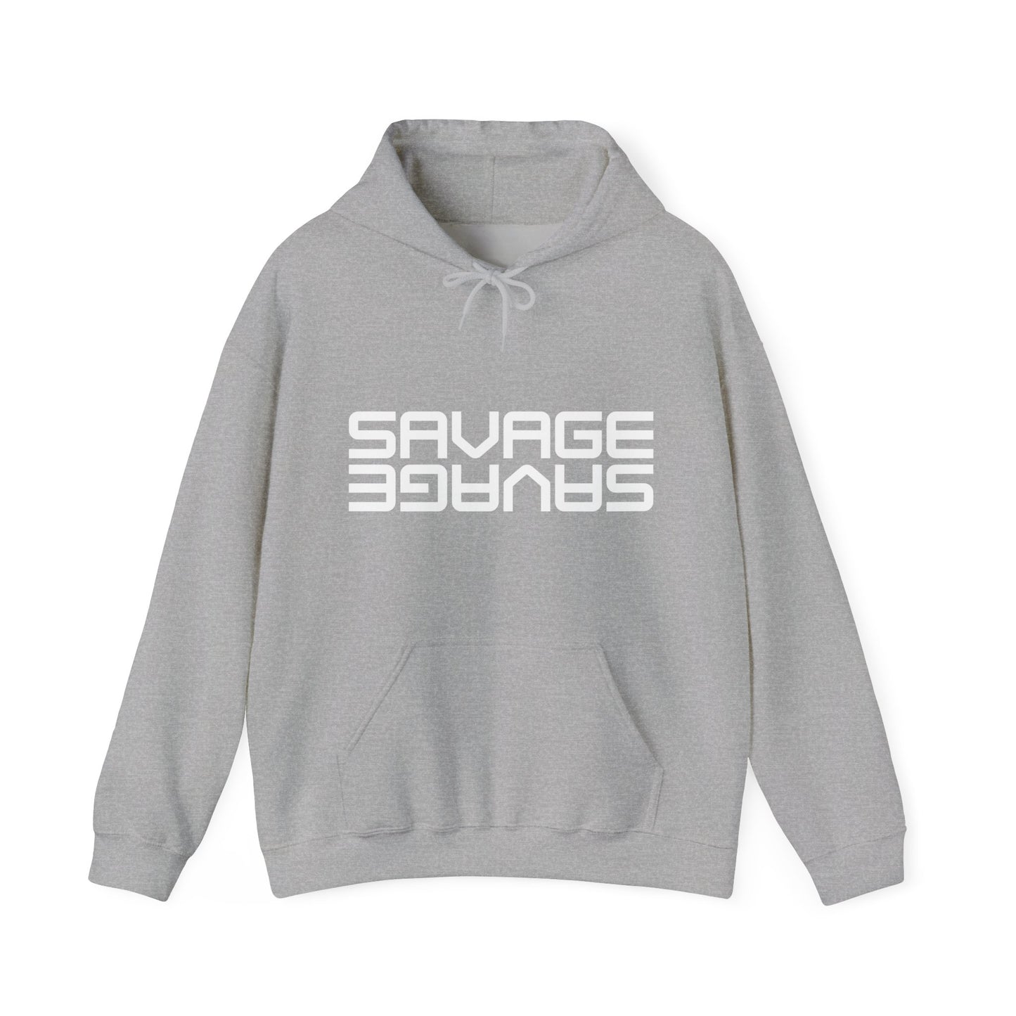 Savage Unisex Heavy Blend Hoodie, Comfortable Streetwear, Trendy Hoodie Gift, Casual Style, Graphic Sweatshirt for Everyday Wear