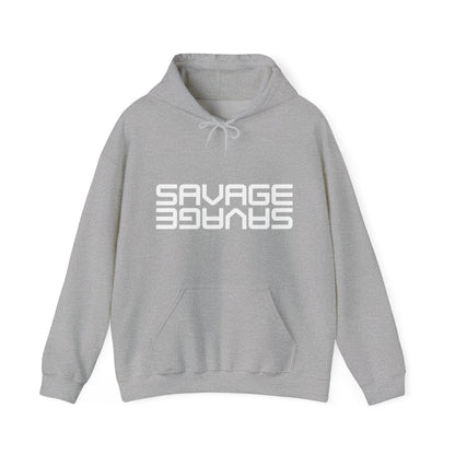 Savage Unisex Heavy Blend Hoodie, Comfortable Streetwear, Trendy Hoodie Gift, Casual Style, Graphic Sweatshirt for Everyday Wear
