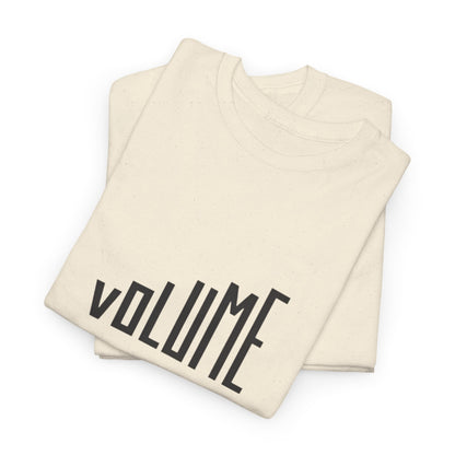 Volume Graphic Tee | Cotton T-Shirt for Music Lovers, Concerts, Gift Idea, Casual Wear, Music Festival