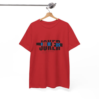 Joker Graphic Tee,  Heavy Cotton Tee, Streetwear Shirt, Casual Wear Tee, Gift for Fans, Movie Merchandise
