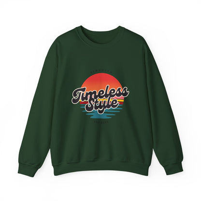 Timeless Style Crewneck Sweatshirt - Cozy Unisex Fashion for Everyday Wear, Perfect Gift, Casual Outfit, Vintage Vibes, Holiday Apparel