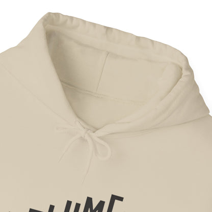 Volume Graphic Unisex Hoodie, Cozy Sweatshirt, Casual Wear, Music Lover Gift, Trendy Streetwear, Lounge Hoodie