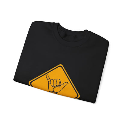 Good Vibes Only Crewneck Sweatshirt, Unisex Sweatshirt, Casual Wear, Gift for Friends, Relaxed Style