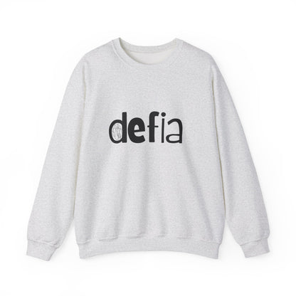 Defy the Ordinary Unisex Crewneck Sweatshirt, Cozy Pullover, Casual Wear, Gifts for Friends, Everyday Comfort