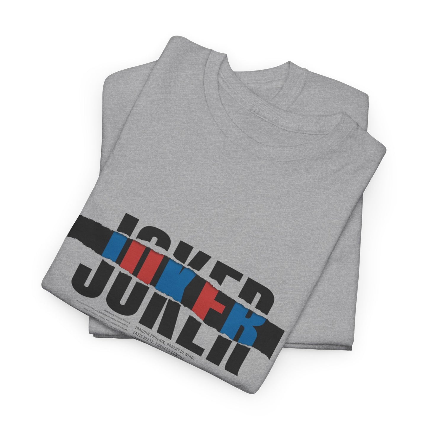 Joker Graphic Tee,  Heavy Cotton Tee, Streetwear Shirt, Casual Wear Tee, Gift for Fans, Movie Merchandise