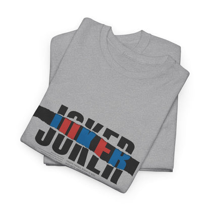 Joker Graphic Tee,  Heavy Cotton Tee, Streetwear Shirt, Casual Wear Tee, Gift for Fans, Movie Merchandise