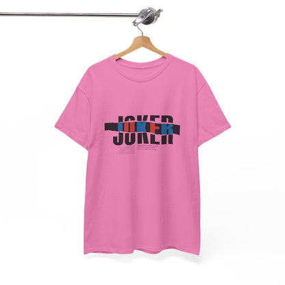 Joker Graphic Tee,  Heavy Cotton Tee, Streetwear Shirt, Casual Wear Tee, Gift for Fans, Movie Merchandise
