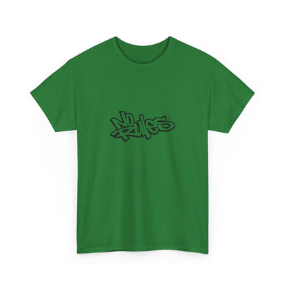Heavy Cotton Tee with Graffiti Design, Streetwear, Casual Wear, Gift for Her, Gift for Him, Urban Fashion, Everyday Style