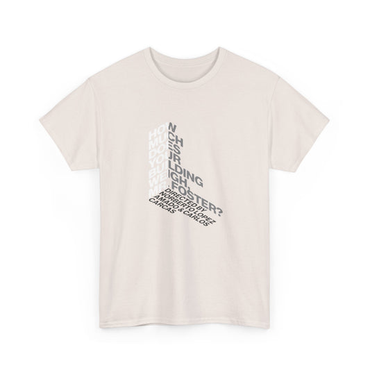 Creative Quote Heavy Cotton Tee | Graphic T-Shirt, Casual Wear, Unique Gift, Everyday Fashion, Statement Piece