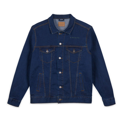Trendy Denim Jacket with Custom Embroidery, Perfect for Casual Outings, Birthdays, Gifts, Everyday Wear, Fall Fashion