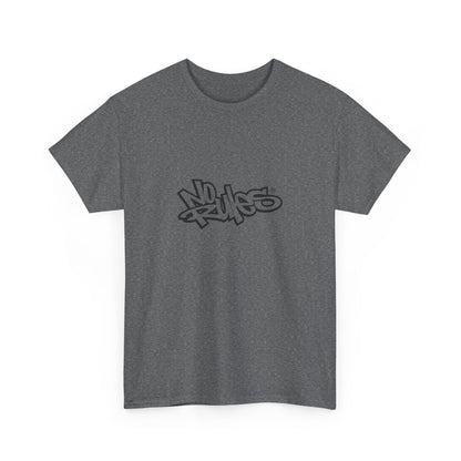 Heavy Cotton Tee with Graffiti Design, Streetwear, Casual Wear, Gift for Her, Gift for Him, Urban Fashion, Everyday Style