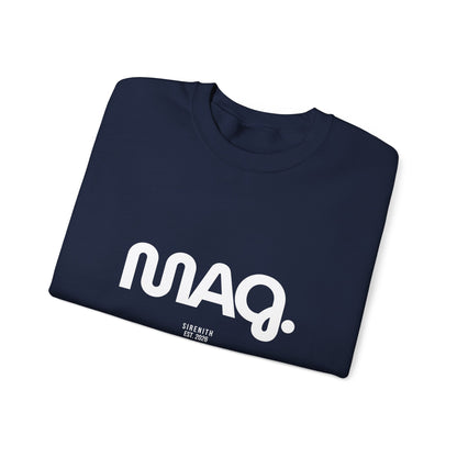 Stylish Unisex Crewneck Sweatshirt with Trendy 'MAQ' Design, Casual Wear, Gift for Him/Her, Cozy Fashion, Everyday Comfort