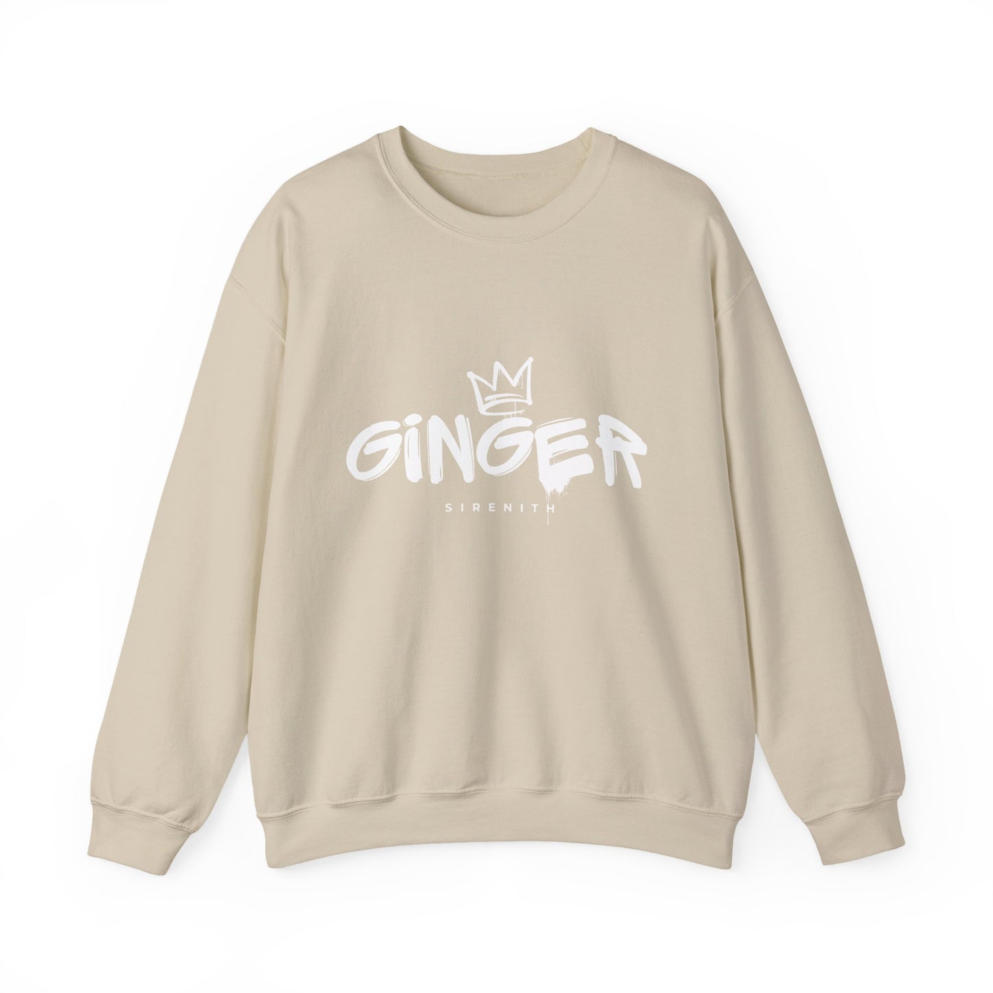 Ginger Vibes Unisex Sweatshirt | Cozy Crewneck for All Seasons, Gift for Friends, Perfect for Casual Outings, Trendy Lounge Wear