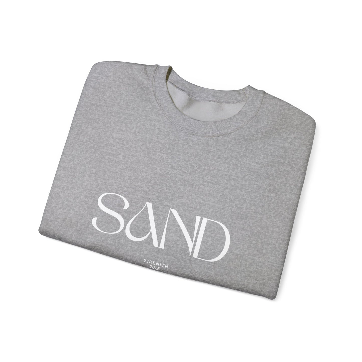 Stylish Unisex Sweatshirt with 'SAND' Design | Cozy Casual Wear, Gift for Beach Lovers, Perfect for Summer Vacations, Relaxing Days Out