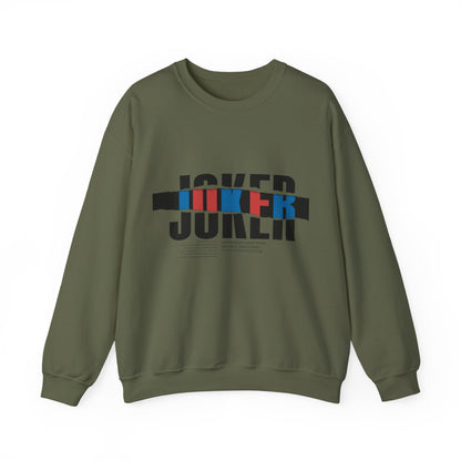 Joker Graphic Sweatshirt - Cozy Unisex Crewneck, Perfect for Casual Wear, Gifts, Movie Fans, Halloween, Streetwear