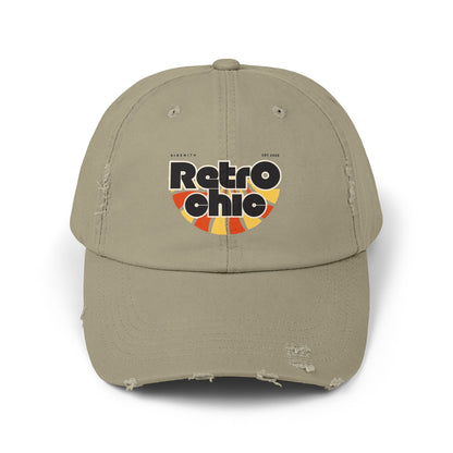 Retro Ohio Distressed Cap, Vintage Dad Hat, Unisex Fashion Accessory, Casual Summer Wear, Great Gift Idea