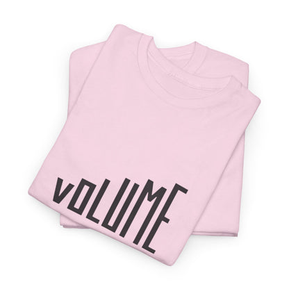 Volume Graphic Heavy Cotton Tee, Music Lover Tee, Casual Tees, Gift for Musicians, Music Festival Shirt
