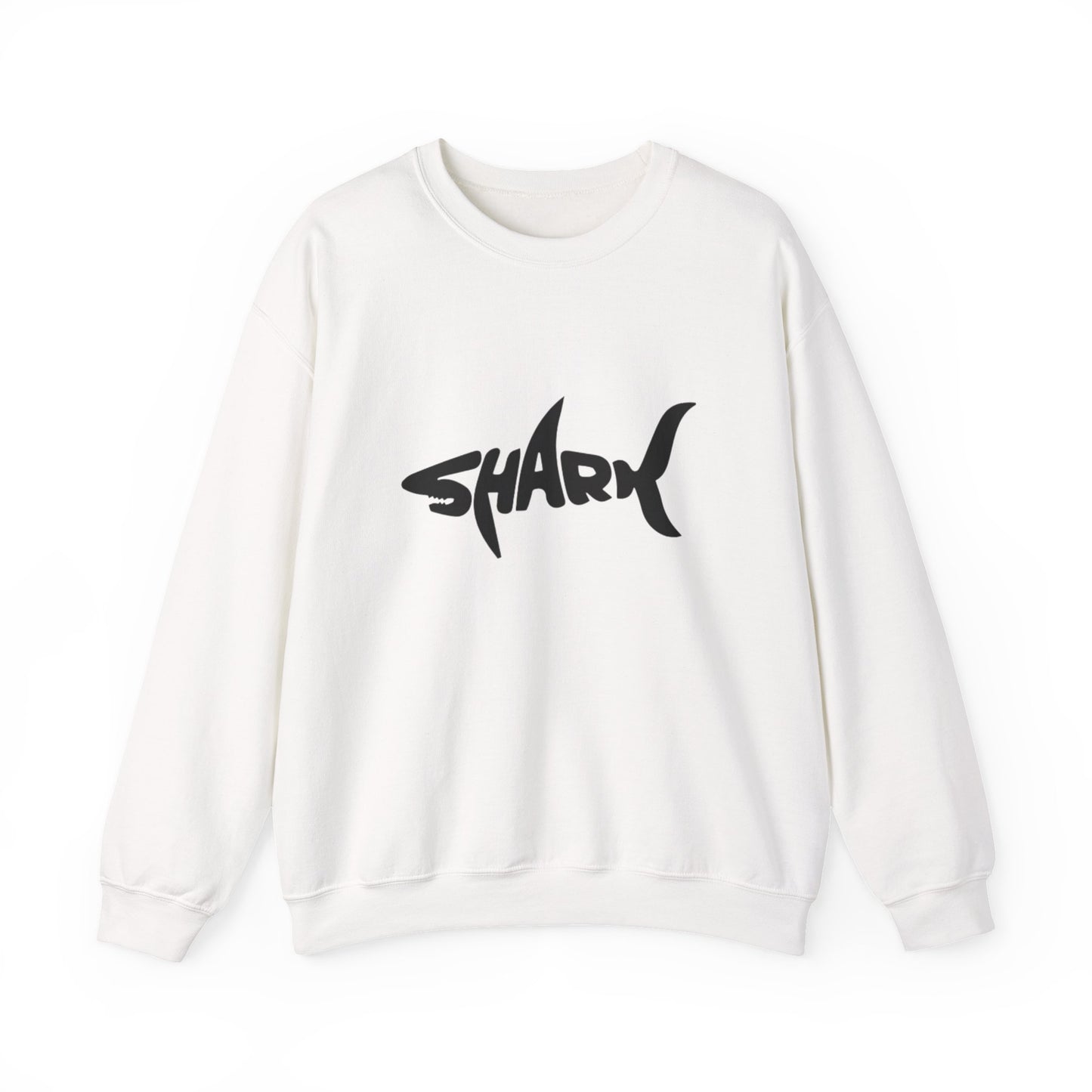 Shark Graphic Sweatshirt - Cozy Unisex Crewneck, Statement Apparel for Ocean Lovers, Casual Gift, Comfortable Everyday Wear